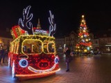 Września: Zapalili choinkę. Miasto rozświetlają świąteczne iluminacje. Jest i nowość - ledowy autobus! [GALERIA]