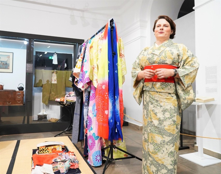 W Muzeum imienia Malczewskiego w Radomiu można było przymierzyć japońskie kimono i yukatę