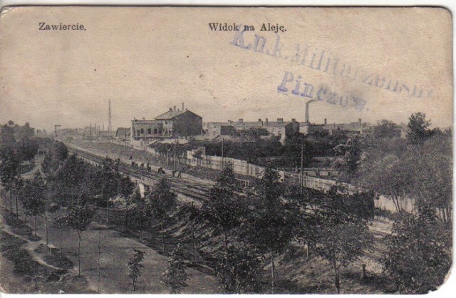 Legioniści z Zawiercia, wyruszając do okopów, zabierali ze sobą cząstkę ukochanego miasta. Pocztówkę z panoramą.