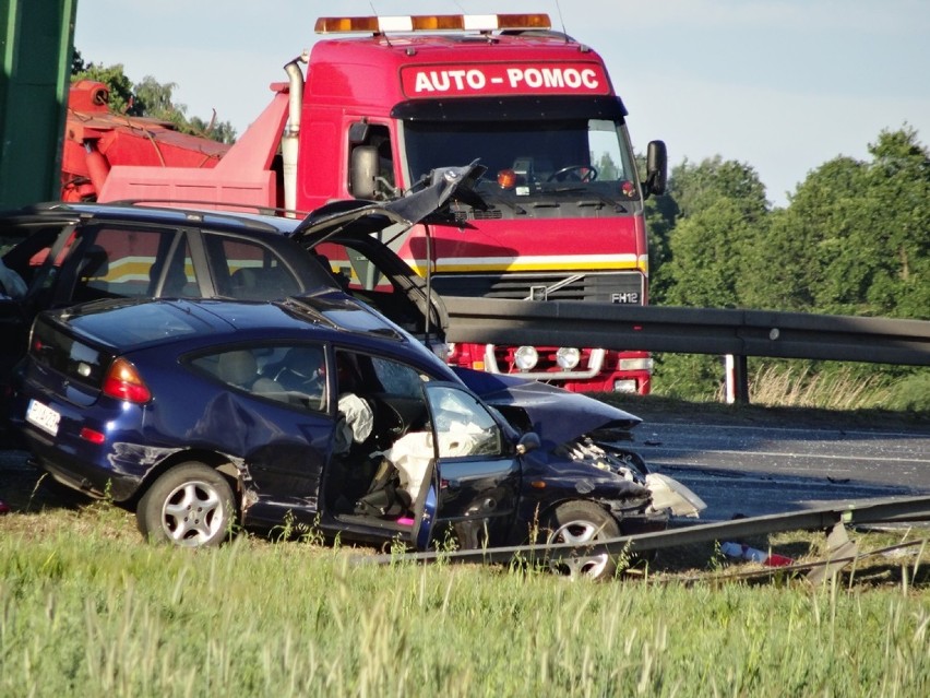 Wypadek w Miąskowie: Zderzyły się cztery samochody i...