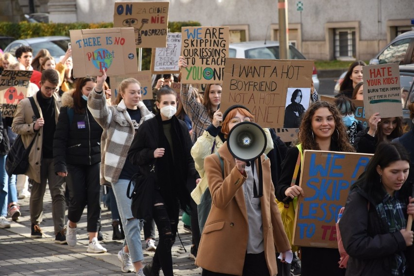 Strajk było częścią globalnej mobilizacji dla klimatu....