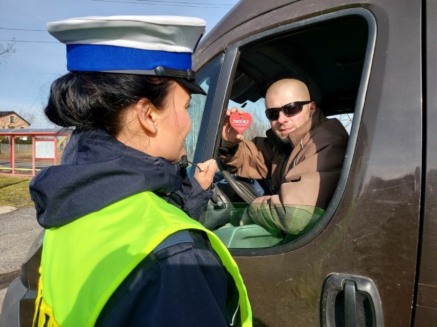 Walentynkowa akcja policji w Bełchatowie