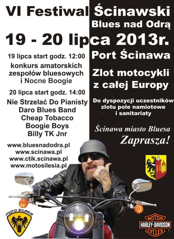 Festiwal „Ścinawski Blues nad Odrą”