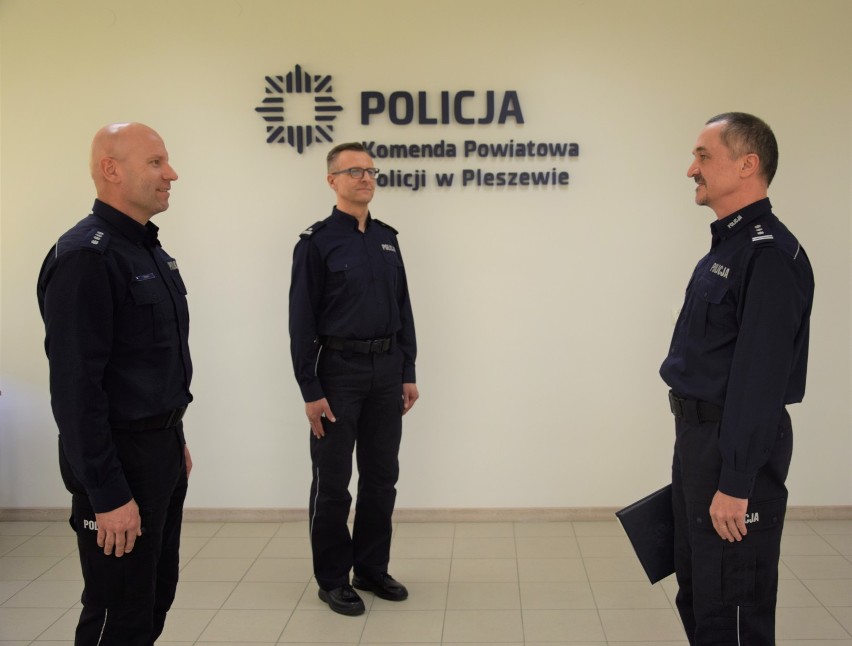 Pleszewscy policjanci mają nowego komendanta 
