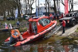 Na jeziorze w Turawie zwodowano nową łódź ratunkową. Dzięki niej turyści będą bezpieczniejsi [ZDJĘCIA]