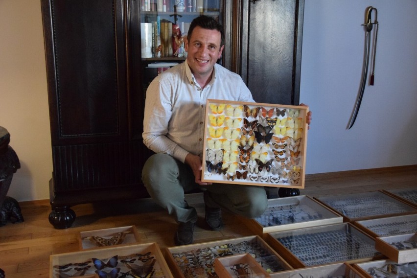 Entomolog z Bolszewa Marcin Skulski w swoich zbiorach posiada ok. 2,5 tys. gatunków chrząszczy