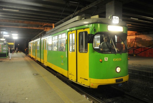 MPK Poznań: Tramwaj nocny pojedzie krótszą trasą