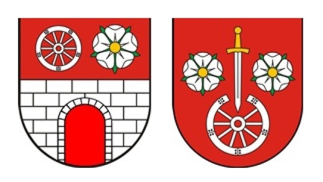 Proponowane projekty herbu gminy w Gorzkowicach