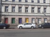 Mural "Do wyboru do koloru" na budynku przy ulicy Kopernika 3 w Kaliszu