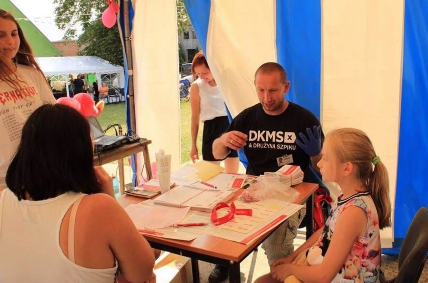 Podczas imprezy w Lutkowie odbyła się akcja fundacji DKMS....