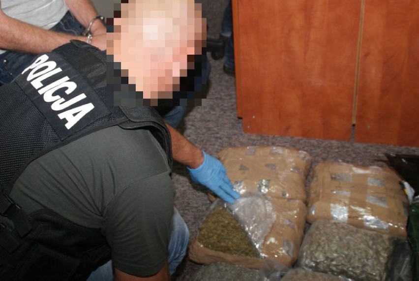 Policja zatrzymała przemytnika narkotyków