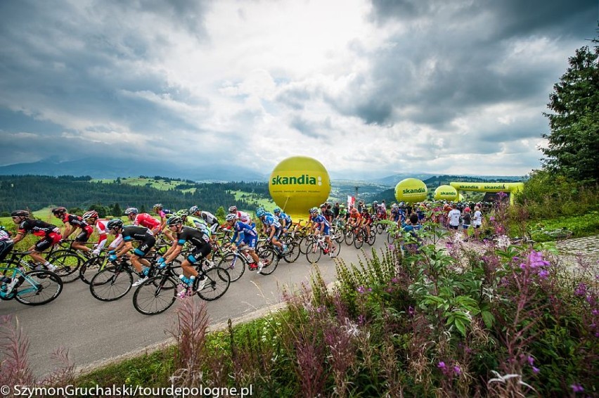 Zdjęcia z VI etapu Tour de Pologne 2014 w Bukowinie Tatrzańskiej