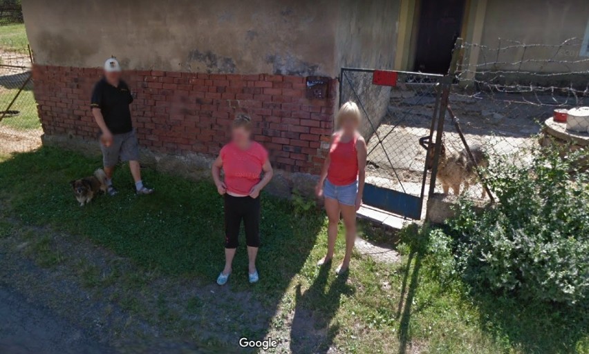Google Street View w Legnickim Polu