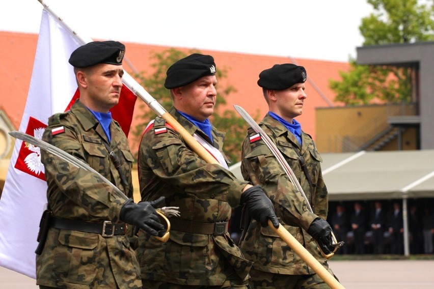 Biało-czerwona na przekazaniu dowodzenia w Lipsku