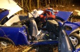 Śmiertelny wypadek w Wólce. Opel corsa uderzył w drzewo