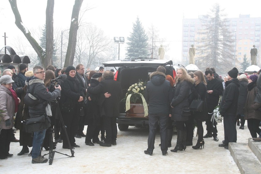 Pogrzeb Jana "Kyksa" Skrzeka w Siemianowicach Śląskich