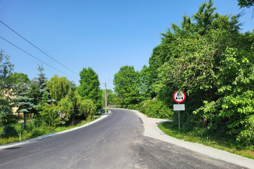 Przebudowa drogi powiatowej w Żelichowie na odcinku ok. 1km zakończona