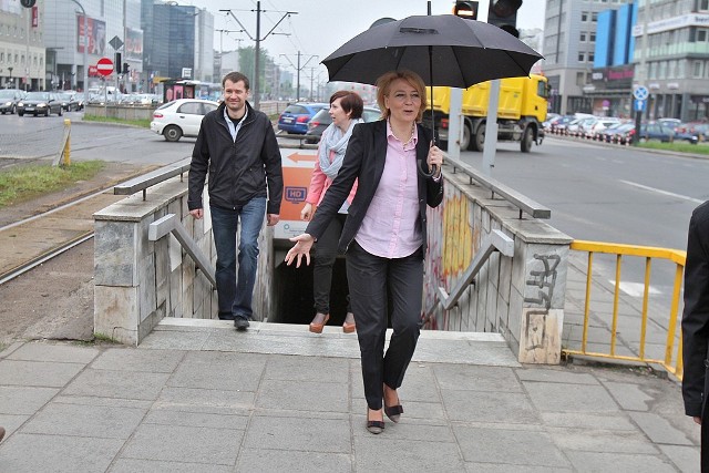 W sobotę przed Galerią Łódzką odbyła się ceremonia chrztu tramwaju Tuwim.