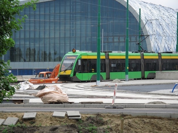 Most Dworcowy - od soboty tramwaje MPK Poznań pojadą dwoma torami!