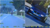 Motocyklista i kierowca BMW szarżowali na drogach Tarnowa i regionu. Policja zatrzymała im prawo jazdy i ukarała bardzo wysokimi mandatami