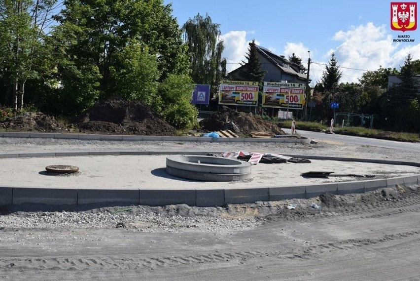 Zobaczcie najnowsze zdjęcia z przebudowy ulicy Górniczej w Inowrocławiu