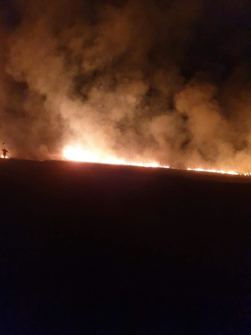 Andrzej Sieradzki jest wdzięczny strażakom za udział w akcji...