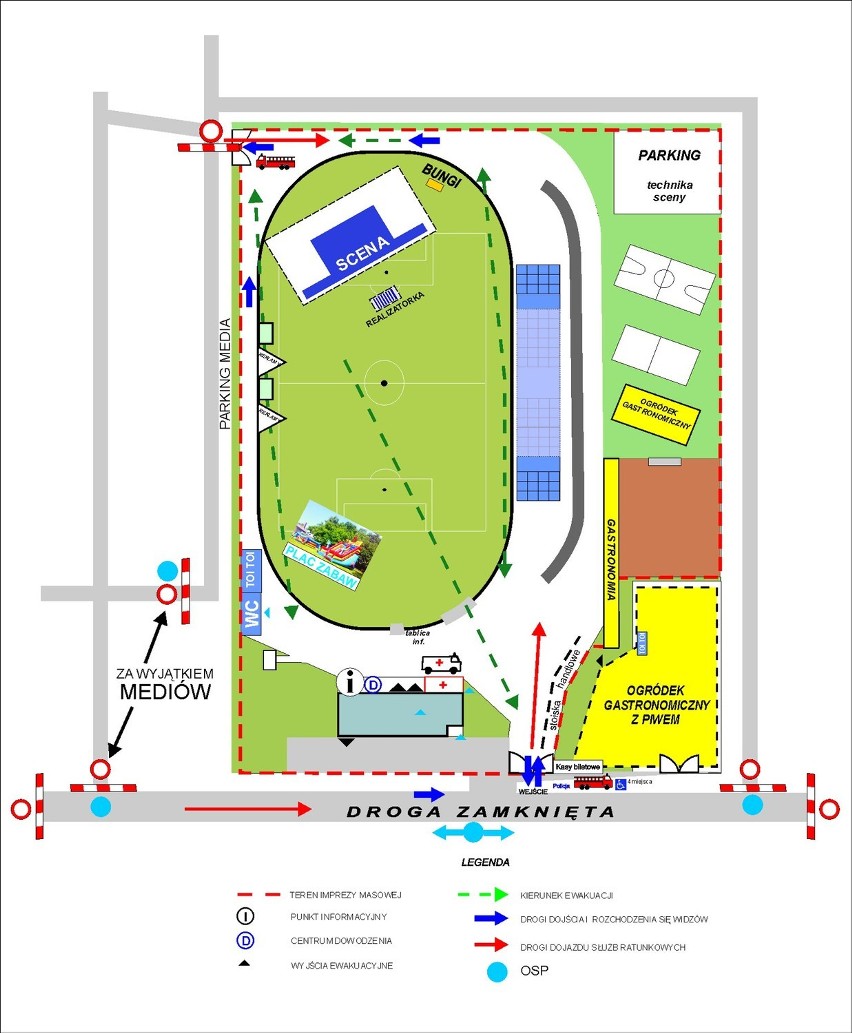 Festiwal Energii 2011 [MAPKA]. Jak dojechać, gdzie zaparkować?