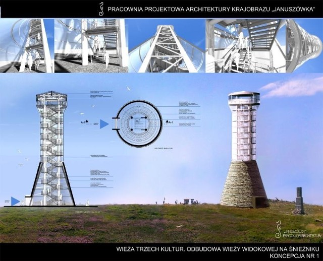 Wieża na Śnieżniku: Projekt nowej
