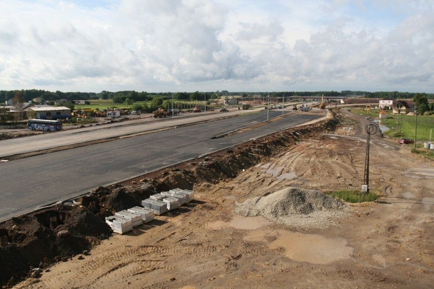 Budowa autostrady A1 w Pyrzowicach [ZDJĘCIA]