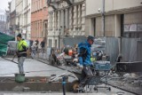 Przebudowa ulicy Krupniczej - niby blisko końca, a postępów nie widać
