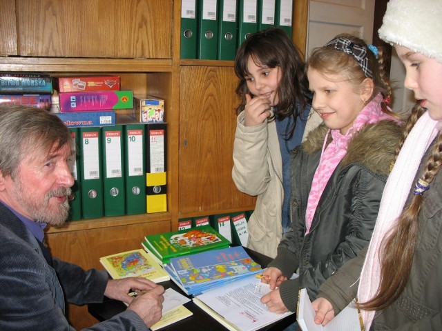 Andrzej Grabowski gościł już kiedyś w brzeskiej bibliotece