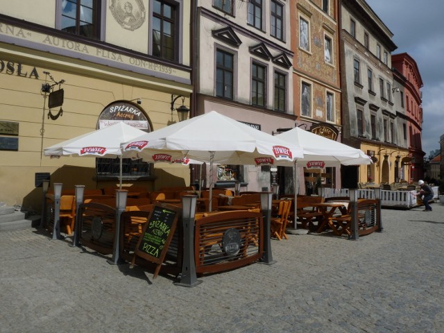 Zmiany w ogródkach na Starym Mieście w Lublinie