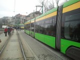 PST: Tramwaje stały w korku - zepsuta zwrotnica