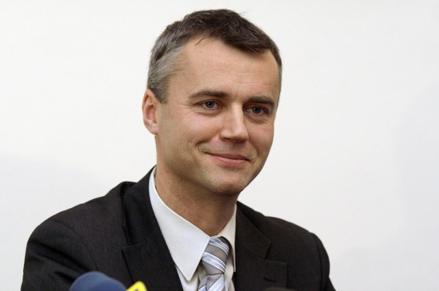 Paweł Paczkowski, pełniący funkcje prezydenta Łodzi do czasu zaprzysiężenia Hanny Zdanowskiej.
