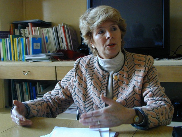 Prof.  Zdzisława Janowska, była łódzka parlamentarzystka.