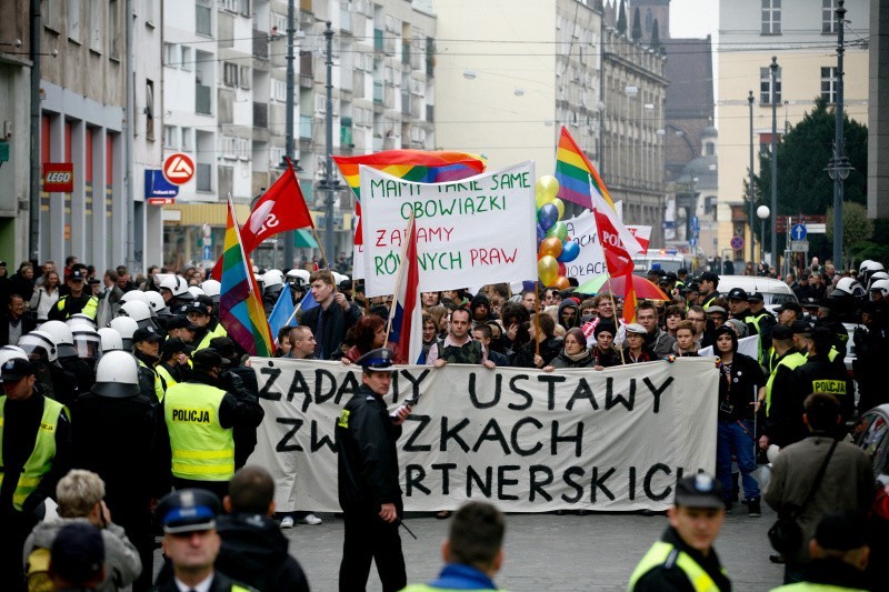 Wrocław: Pierwszy Marsz Równości