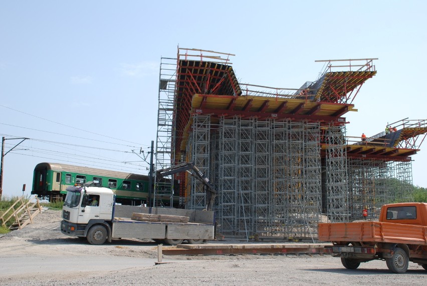Budowa najdłuższego wiaduktu w Małopolsce