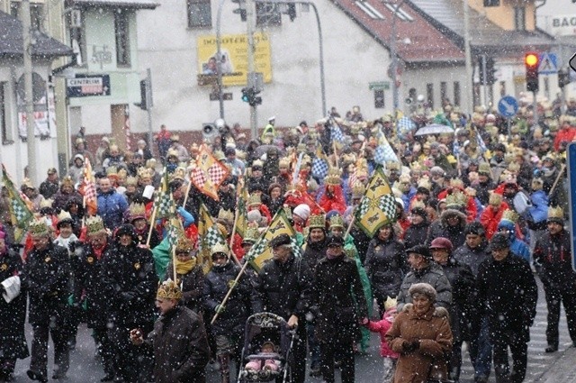 Niesamowity Orszak Trzech Króli w Bielsku-Białej [ZDJĘCIA]