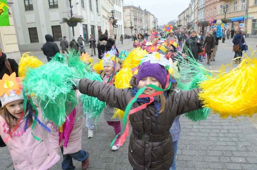 Pochód przedszkolaków z Lublina powitał wiosnę (FOTO)