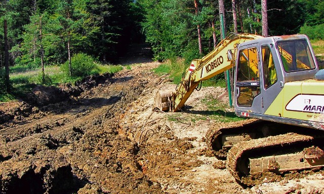 Prace na Magurze Małastowskiej rozpoczęły się jeszcze latem