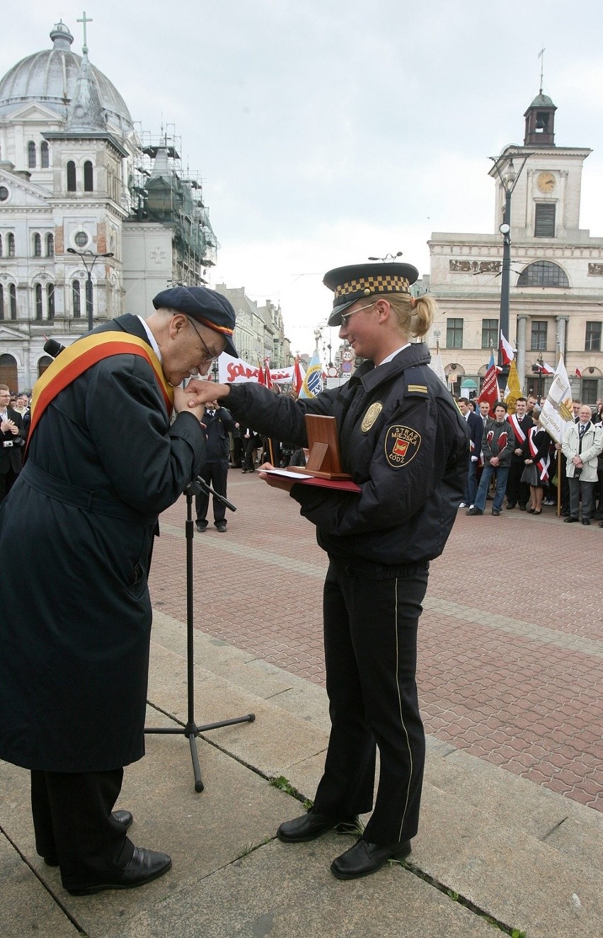 Prezydent Łodzi Jerzy Kropiwnicki. 17 stycznia 2010 roku...