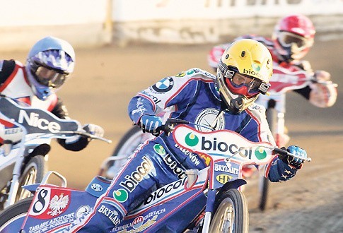 Tomasz Gollob bardzo rzadko wyprzedzał rywali podczas Grand Prix Wielkiej Brytanii