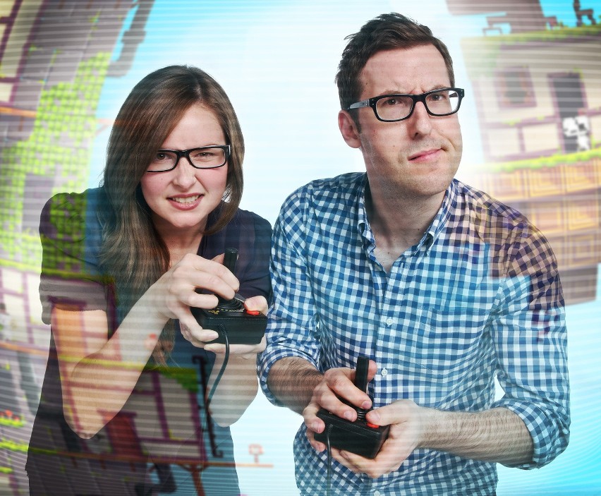 Lisanne Pajot i James Swirsky - twórcy filmu "Indie Game:...