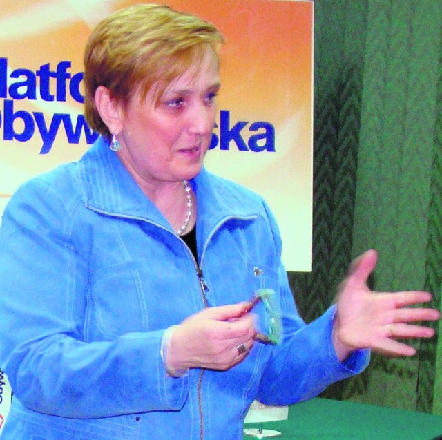 Europosłanka Róża Thun doradzała w Nowym Targu, jak starać się o głos wyborców