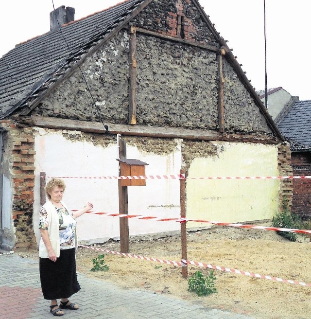Ewa Kosnowicz obawia się, że w tym domu będzie musiała spędzić zimę