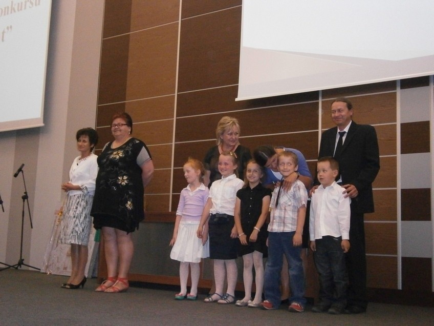Uczestnicy Wojewódzkiej Gali konkursu "Mam 6 lat"...