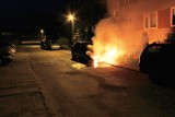 Spalili auto społecznikowi z Pabianic [ZDJĘCIA]