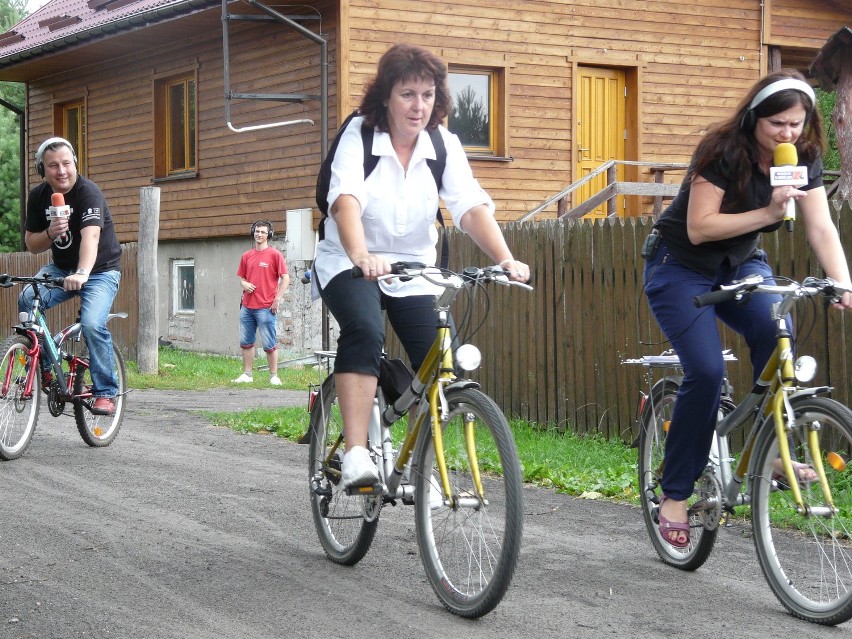 Na przejażdżkę ścieżką edukacyjną "Dobrowolskie Ostępy"...