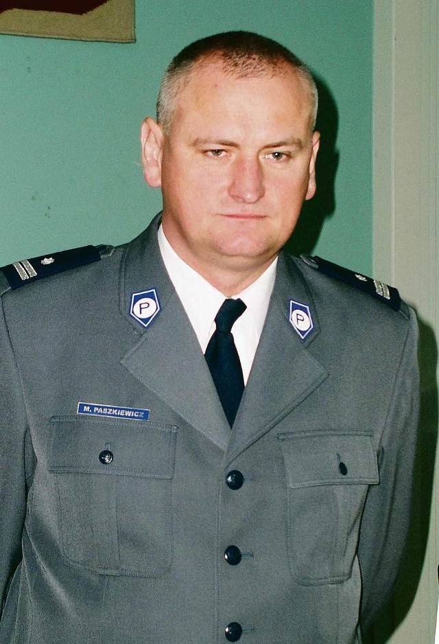 Marek Paszkiewicz - nowy komendant policji w Pruszczu