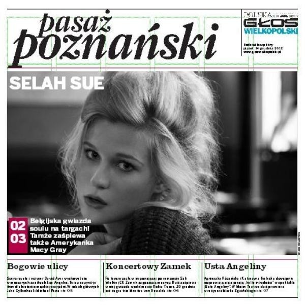 Selah Sue zagości w piątek na okładce "Pasażu Poznańskiego"